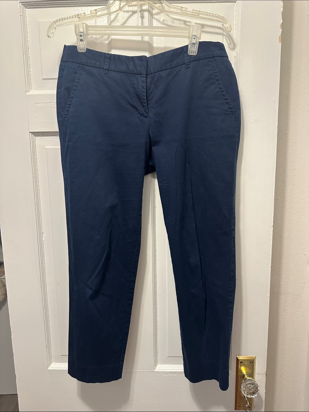 J. Crew Navy Cropped Ankle Jeans